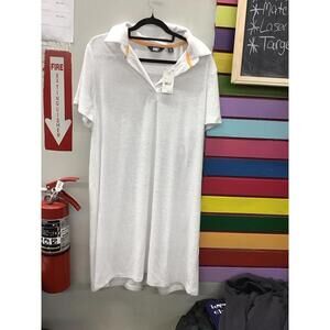 Land ens women’s swim cover up size xl white new terry from jcp